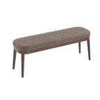 Forma Mid-Century Modern Faux Leather Bench with Wood Legs by Christopher Knight Home