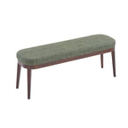 Forma Mid-Century Modern Faux Leather Bench with Wood Legs by Christopher Knight Home