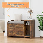 Cat Litter Box with Cushion