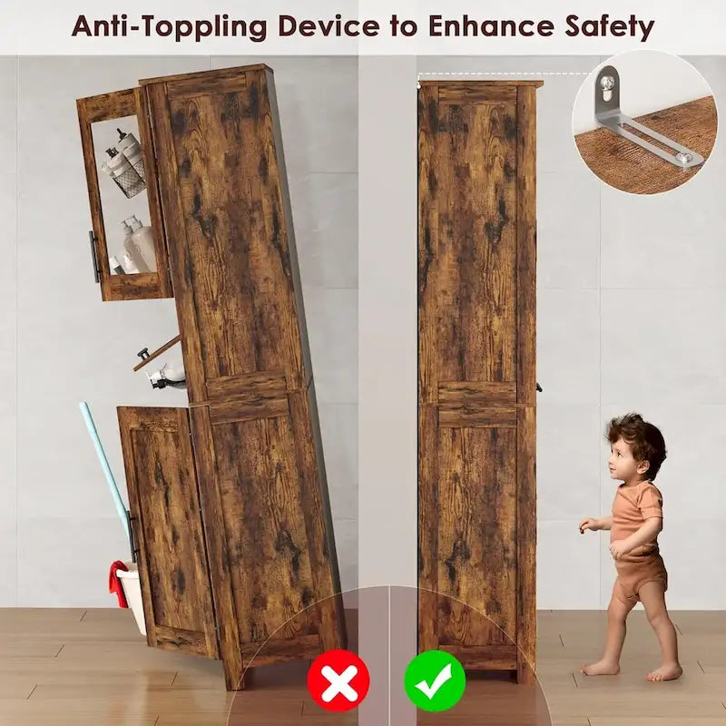 Narrow Storage Cabinet