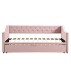Modern Twin Size Daybed with Pop Up Trundle