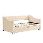Modern Twin Size Daybed with Pop Up Trundle