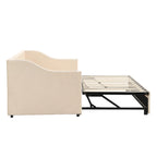 Modern Twin Size Daybed with Pop Up Trundle
