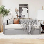 Modern Twin Size Daybed with Pop Up Trundle