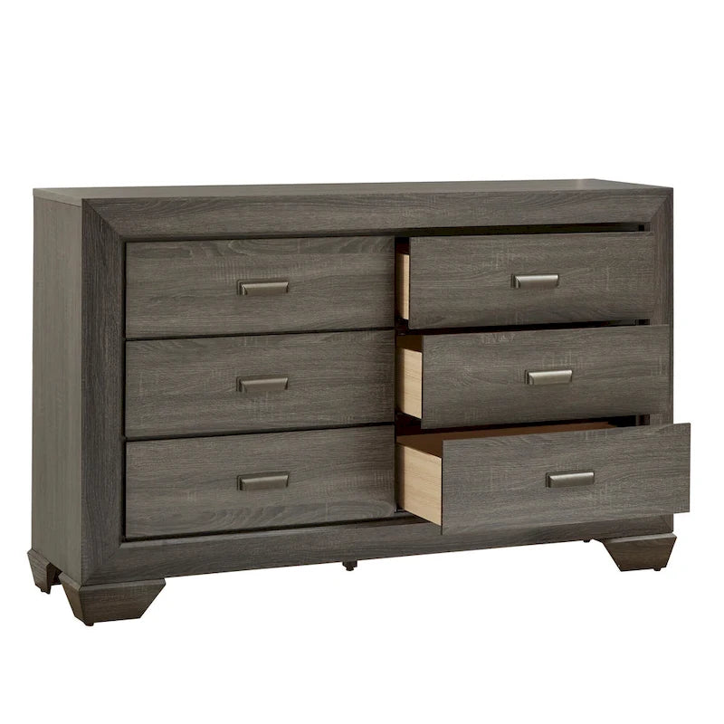 Corbett Grey Wood Panel Dresser or Chest by iNSPIRE Q Classic
