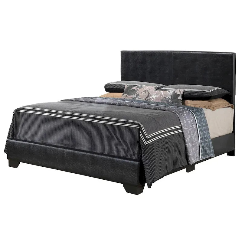 Aaron Upholstered Queen Panel Bed