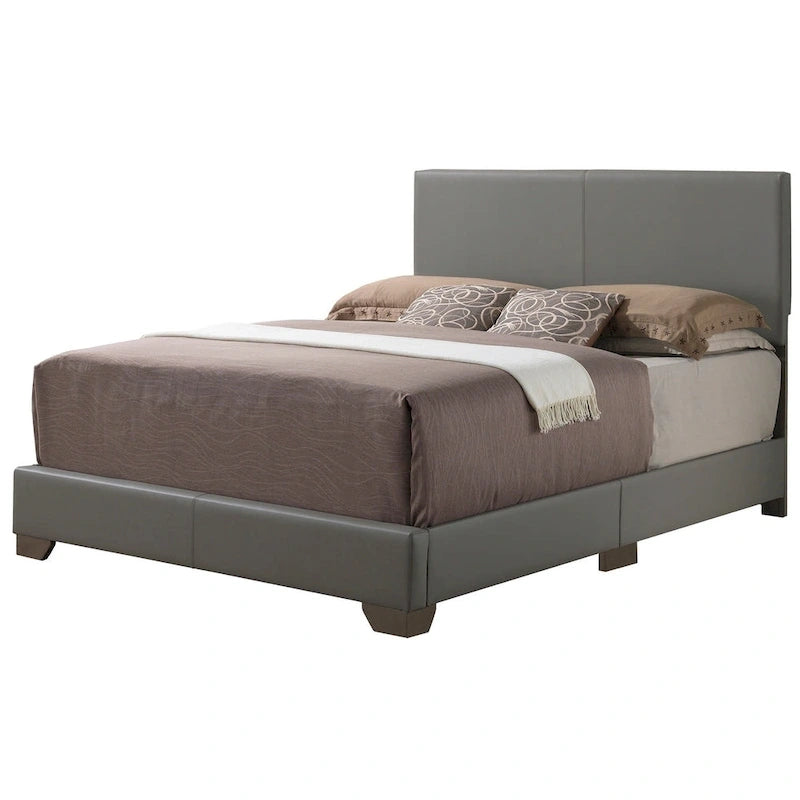 Aaron Upholstered Queen Panel Bed