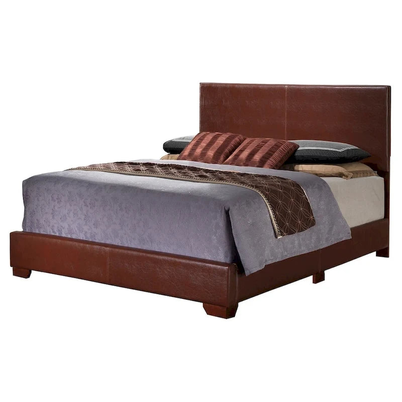 Aaron Upholstered Queen Panel Bed