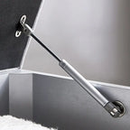 Leick Home Mirrored Diamond Filigree X Base Lift Top Storage Bench