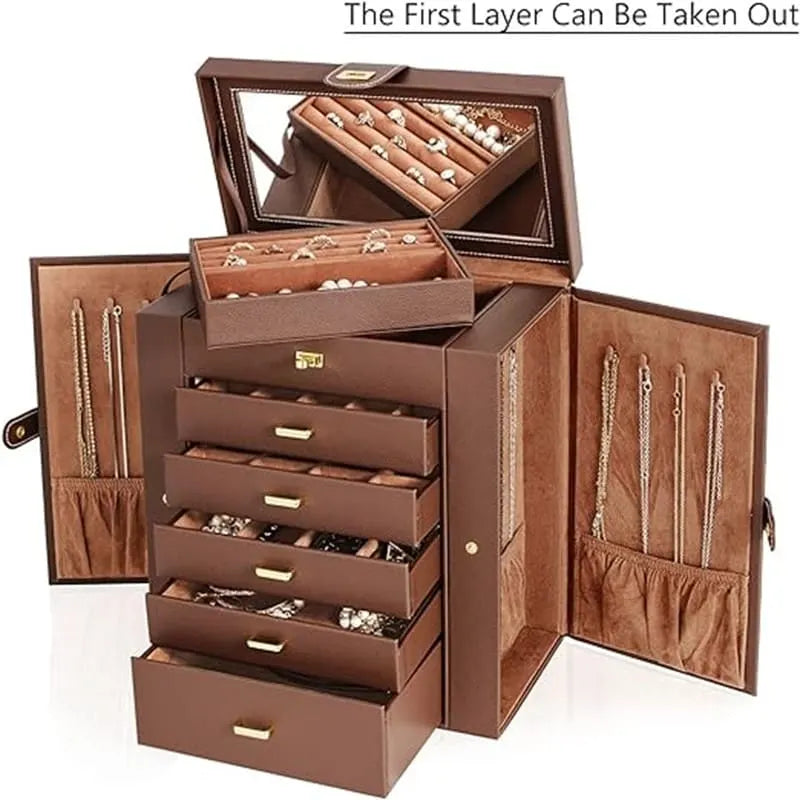 Huge Jewelry Box Organizer Functional