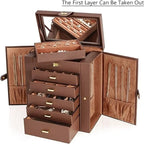 Huge Jewelry Box Organizer Functional