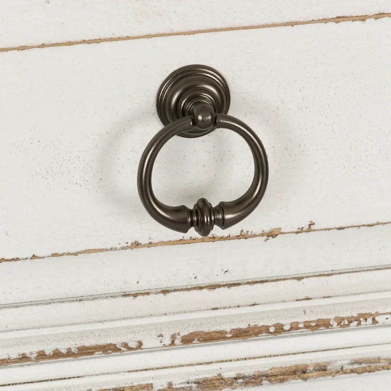 The Gray Barn Abbey Park Weathered Brown & Antique White 7 Drawer Dresser