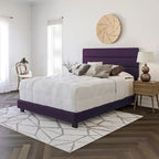Boyd Sleep Napoli Padded Upholstered Purple Leather Bed