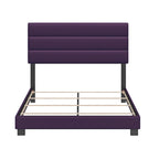 Boyd Sleep Napoli Padded Upholstered Purple Leather Bed