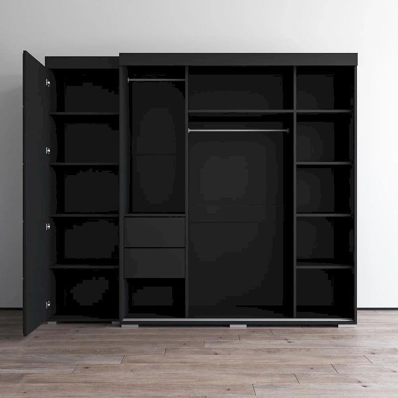 Aria 3D-EX Wardrobe with 1 Mirror