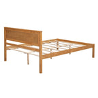 Platform Bed Frame with Headboard, Wood Slat Support, No Box Spring Needed