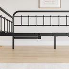 Twin Size Metal Daybed Frame with Trundle