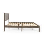 Acacia Wood Queen Size Platform Bed