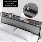 JX bed with drawers at the end of the bed
