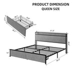 JX bed with drawers at the end of the bed