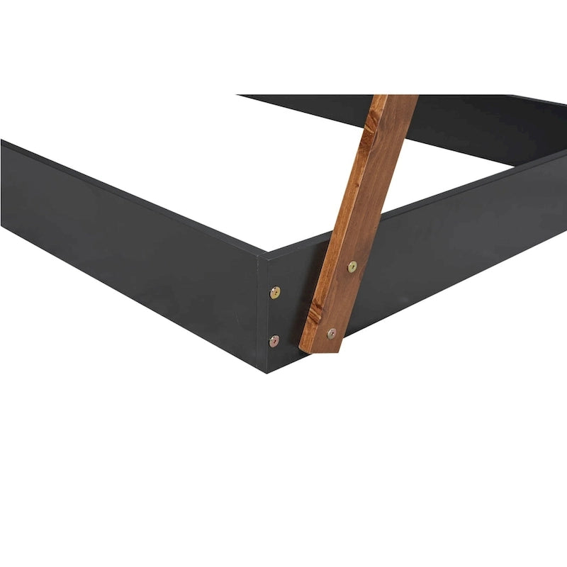 Tent Floor Bed with Triangle Structure