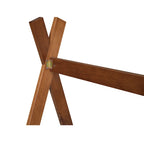 Tent Floor Bed with Triangle Structure