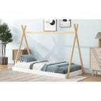 Tent Floor Bed with Triangle Structure