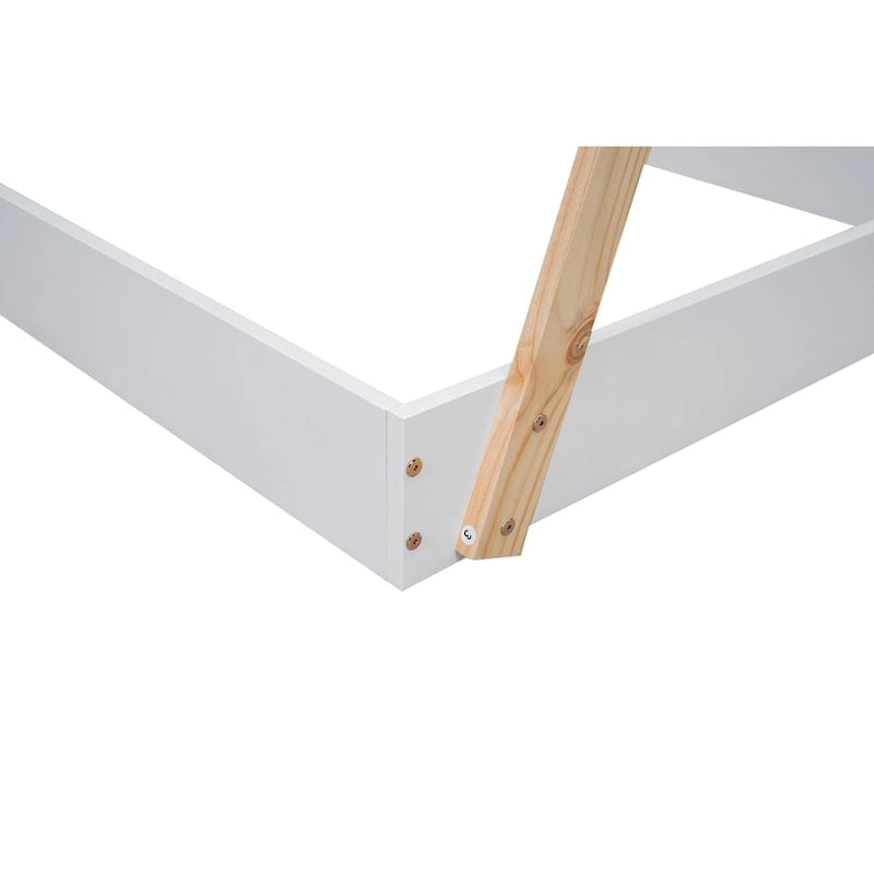 Tent Floor Bed with Triangle Structure