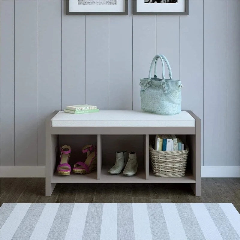 Storage Bench with Cushion