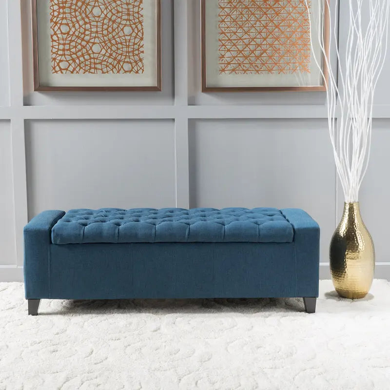 Tufted Upholstery Storage Bench