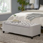 Tufted Upholstery Storage Bench