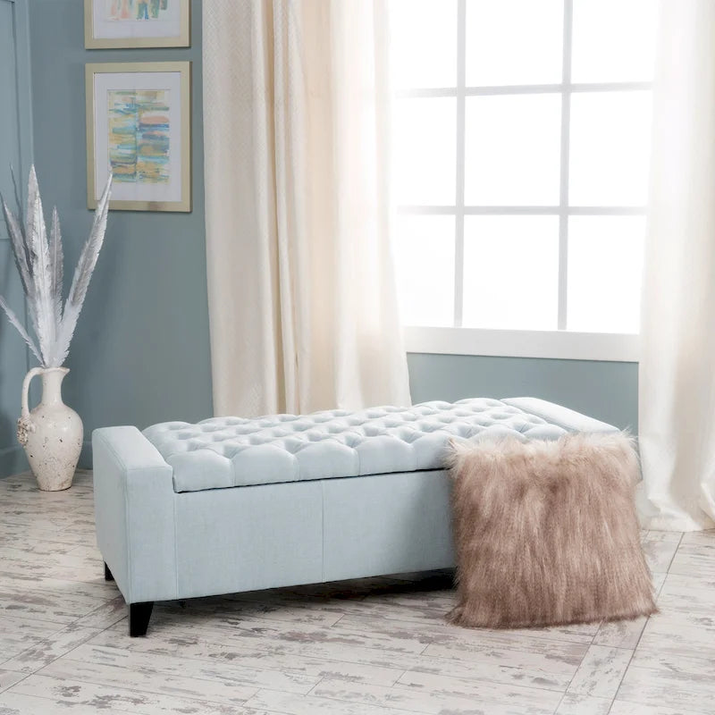 Tufted Upholstery Storage Bench