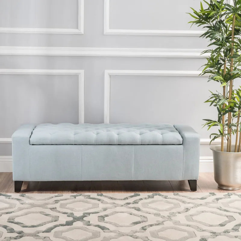 Tufted Upholstery Storage Bench