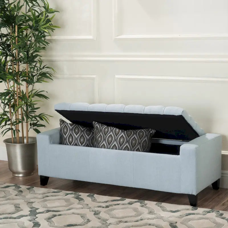 Tufted Upholstery Storage Bench
