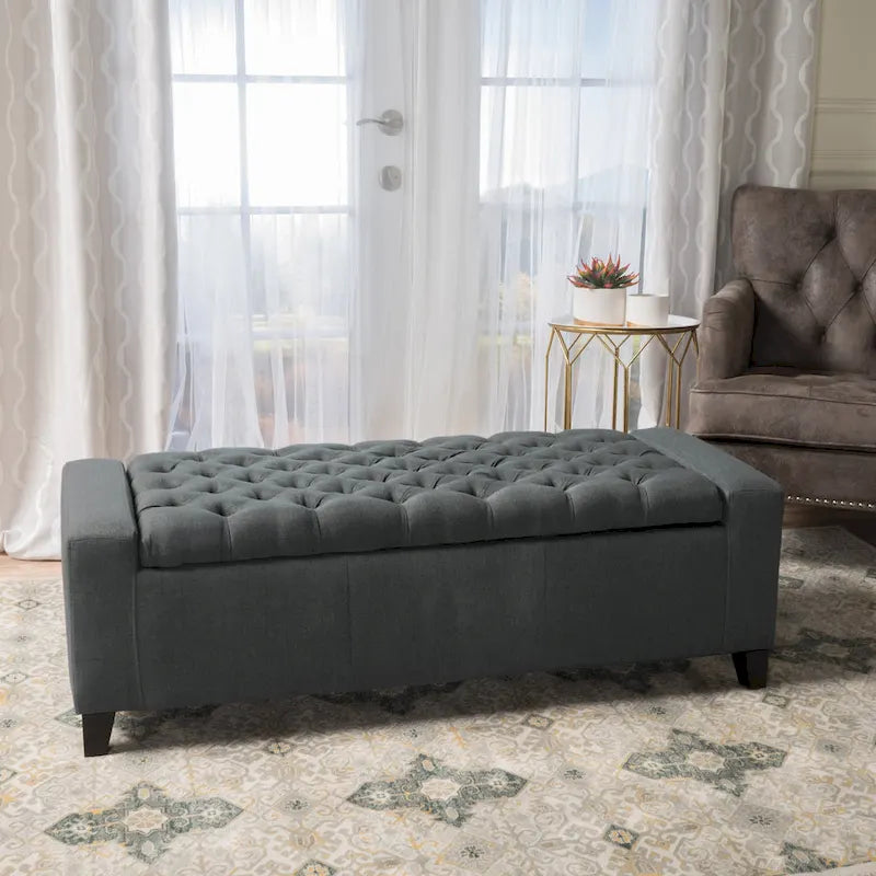 Tufted Upholstery Storage Bench