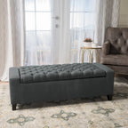 Tufted Upholstery Storage Bench