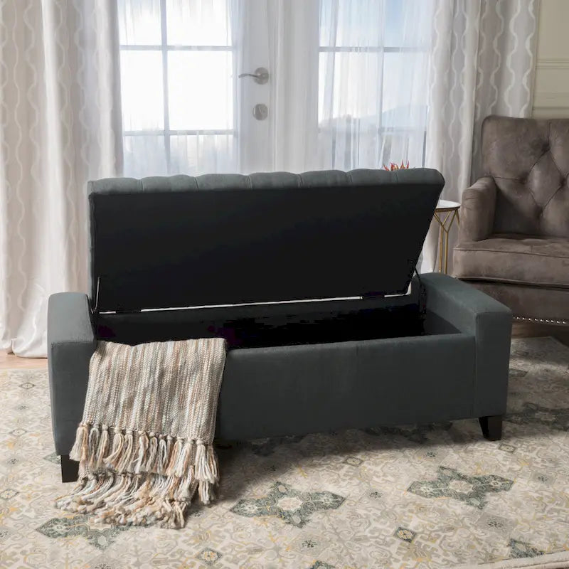 Tufted Upholstery Storage Bench
