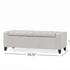 Tufted Upholstery Storage Bench