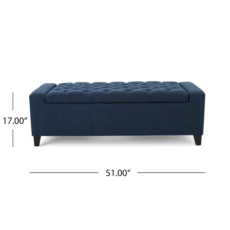 Tufted Upholstery Storage Bench