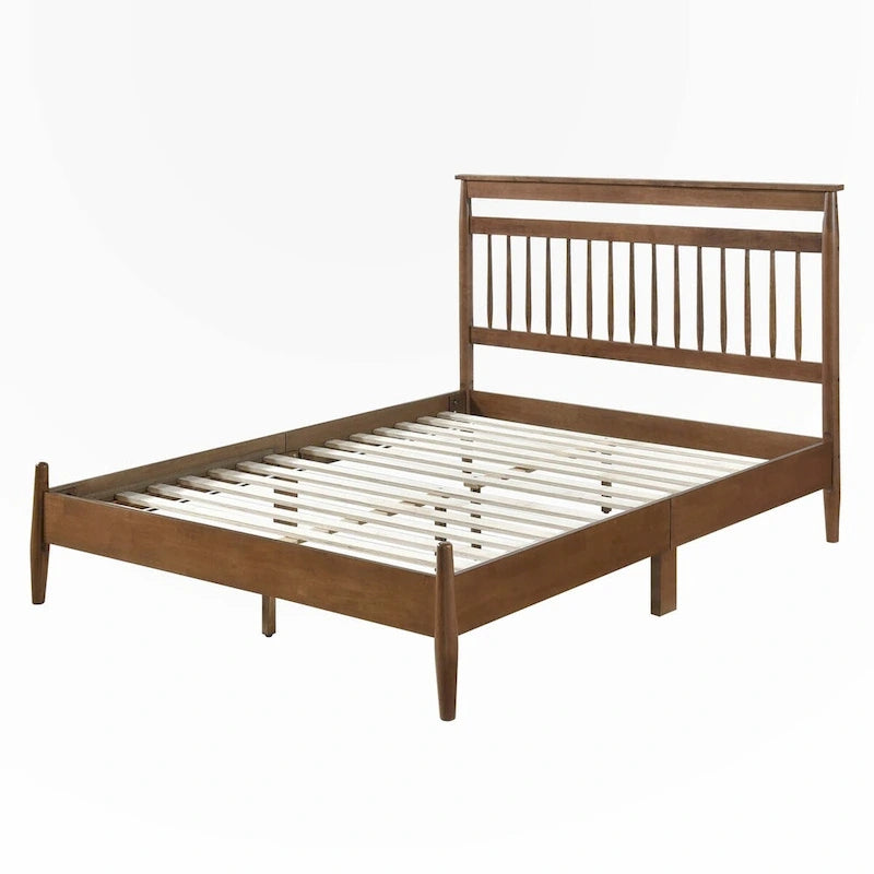 Transitional Design California King Platform Bed