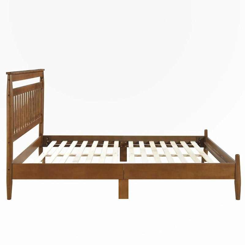 Transitional Design California King Platform Bed