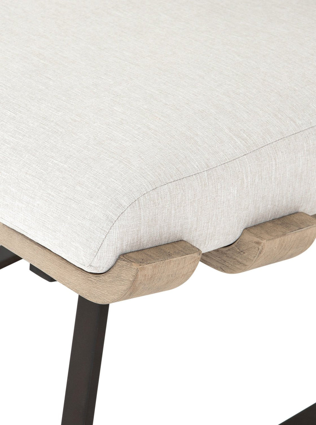 Aidy Outdoor Chair - Upholstered, Metal Base