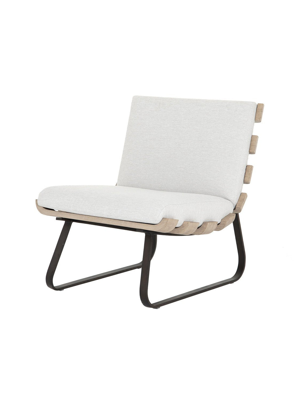 Aidy Outdoor Chair - Upholstered, Metal Base