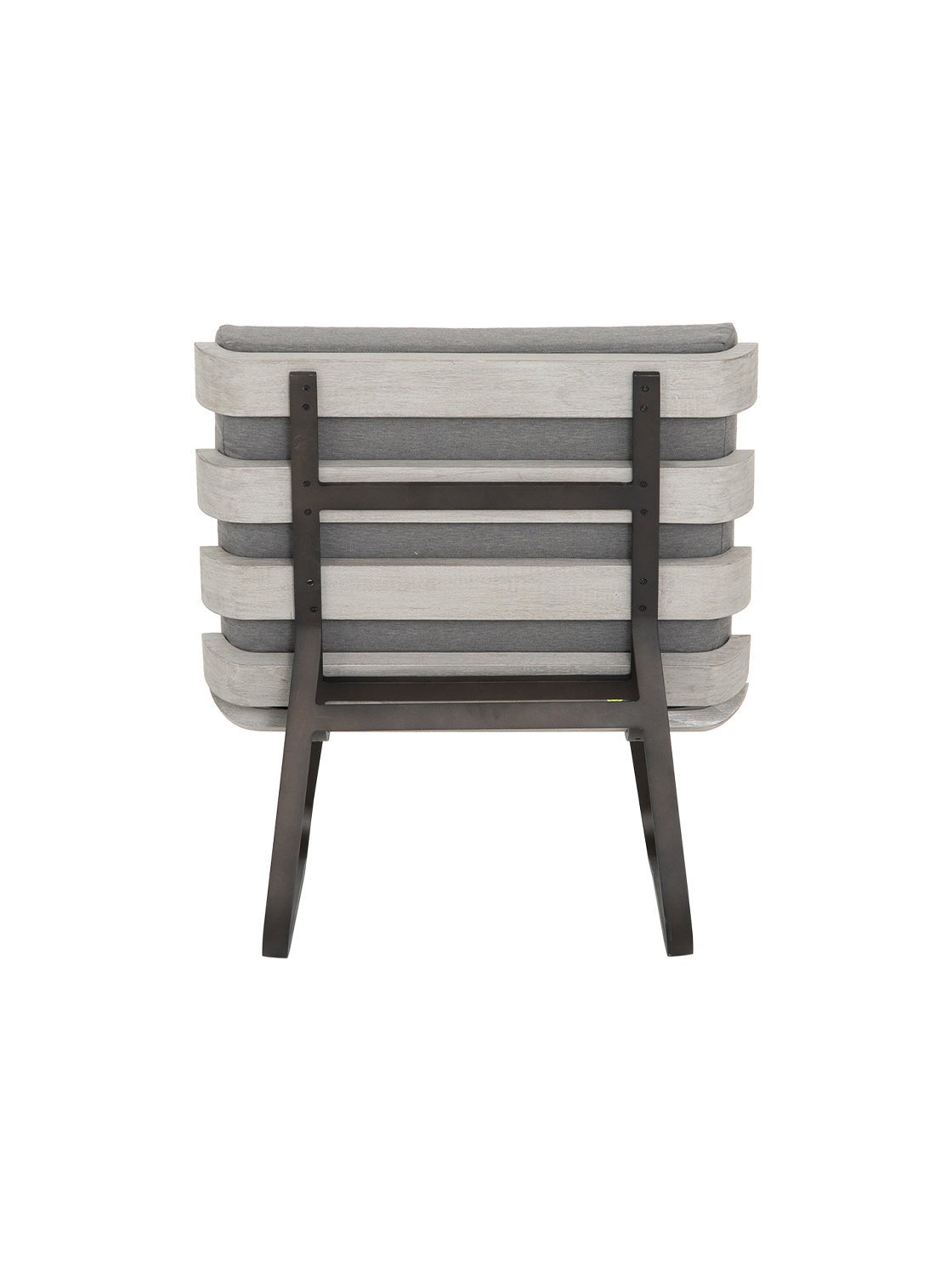 Aidy Outdoor Chair - Upholstered, Metal Base