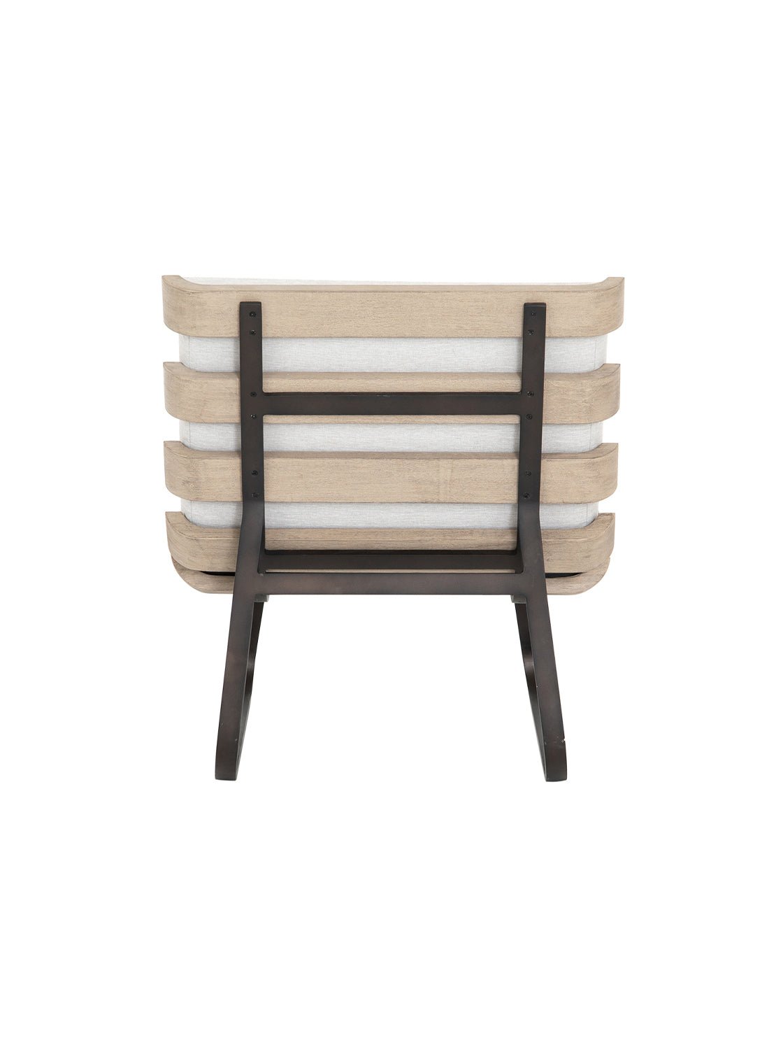 Aidy Outdoor Chair - Upholstered, Metal Base