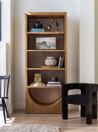 Amelie Bookcase - Oak Wood