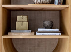 Amelie Bookcase - Oak Wood