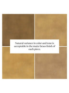 Auburn Side Table - Metal Base