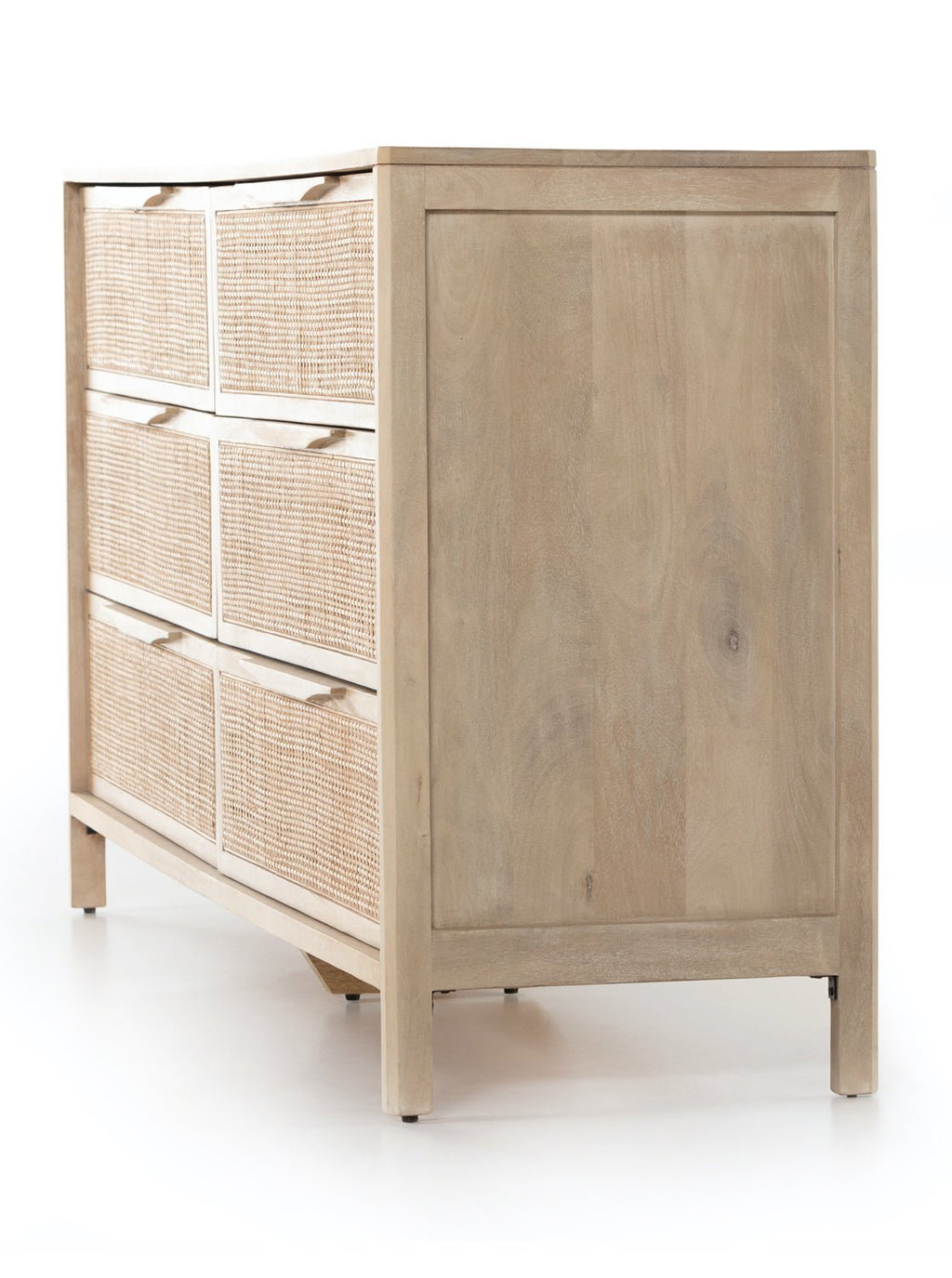 Blake 6-Drawer Dresser - Mango Wood, Ash Wood