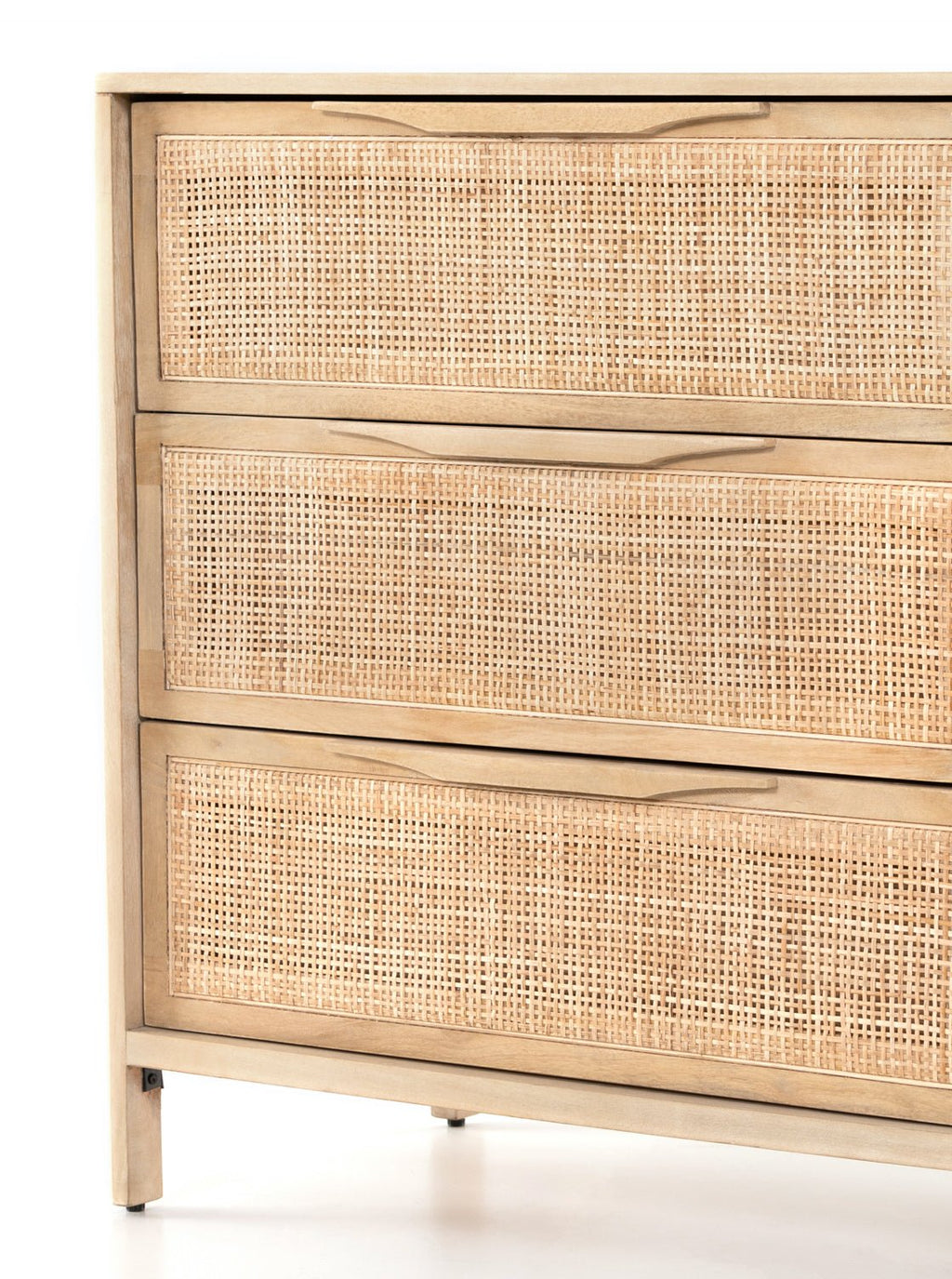 Blake 6-Drawer Dresser - Mango Wood, Ash Wood